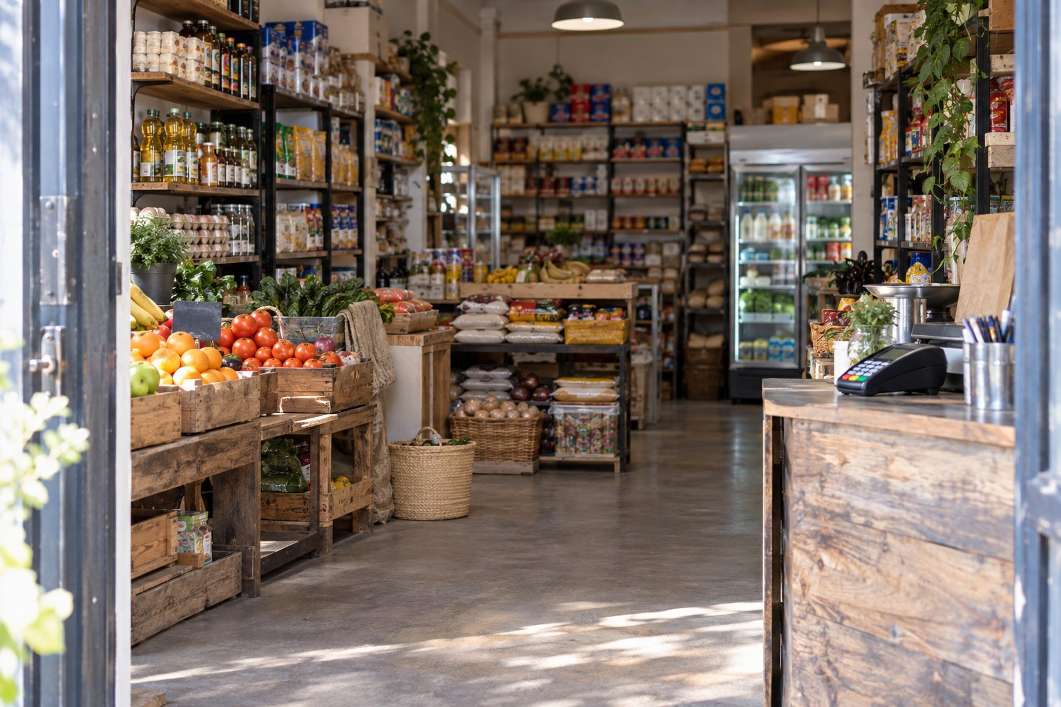 Neighbourhood enterprise served by inclusive insurance